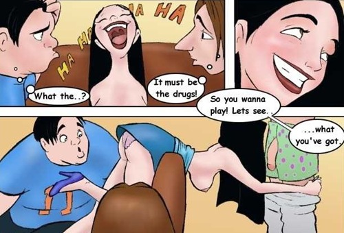 jab comix the mistery girl goes to the wrong house and gets gangbanged